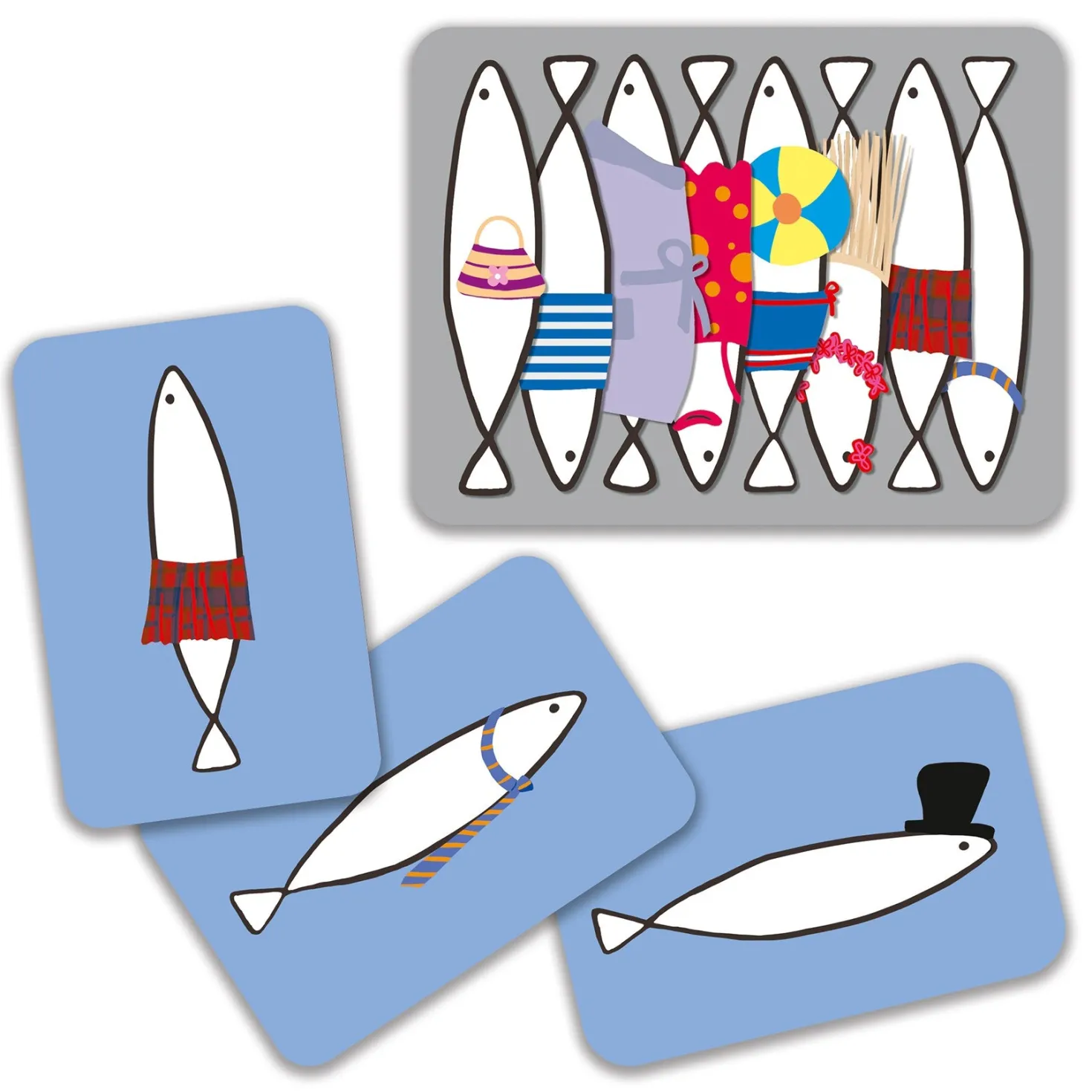 Cartas Sardines · DJECO