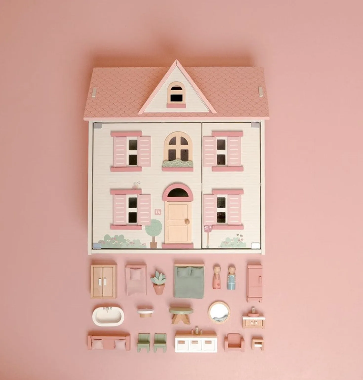 Casa de Muñecas Madera FSC · Little Dutch