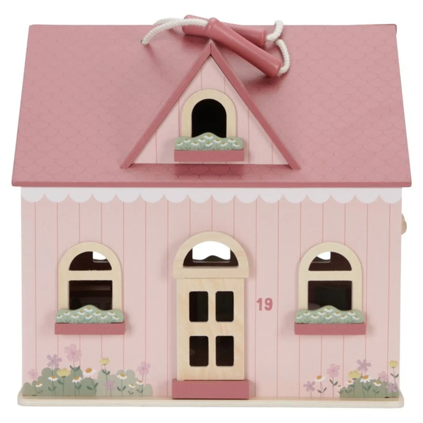 Casa de Muñecas Madera Portátil · Little Dutch