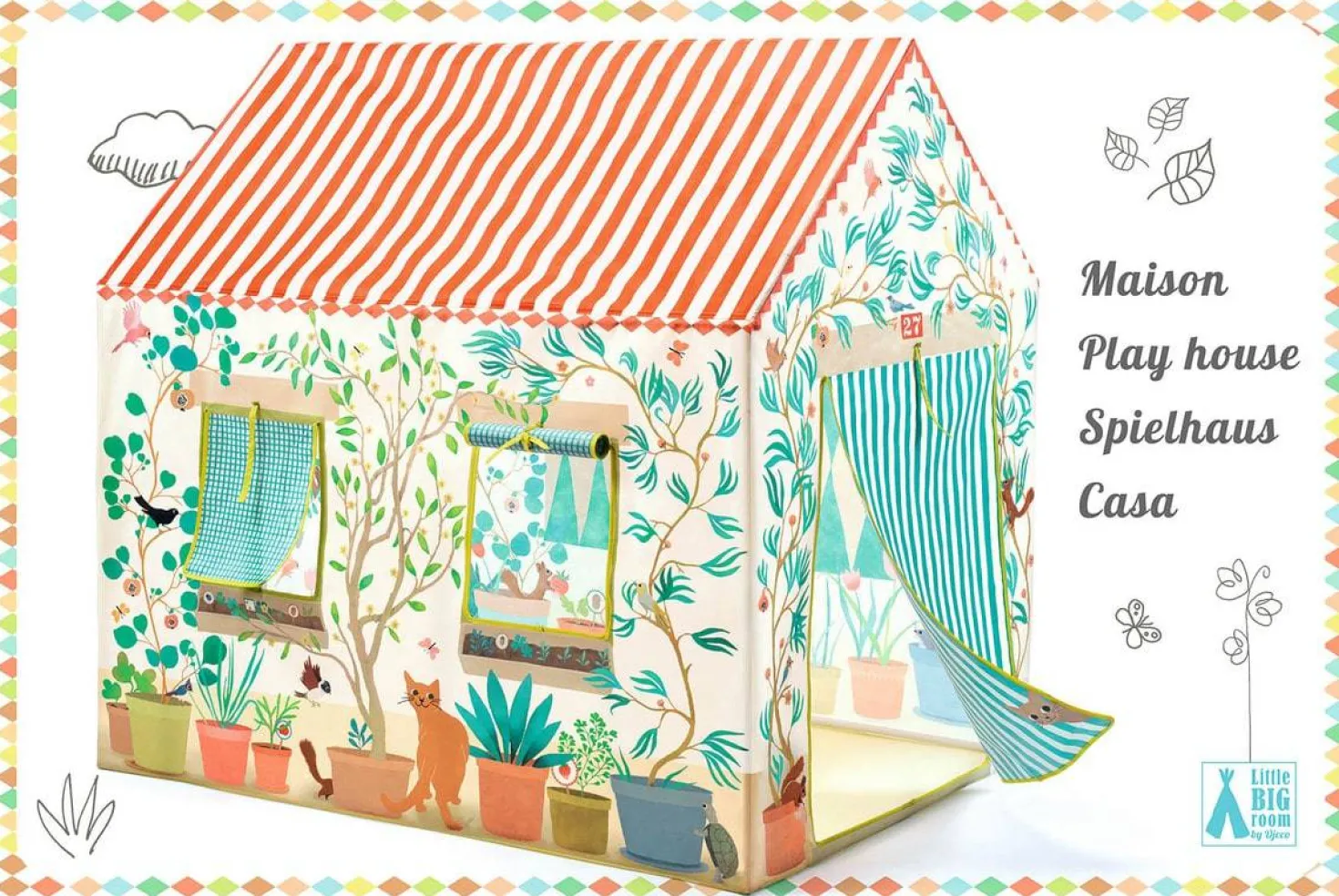 Casita de fiesta-Jardin