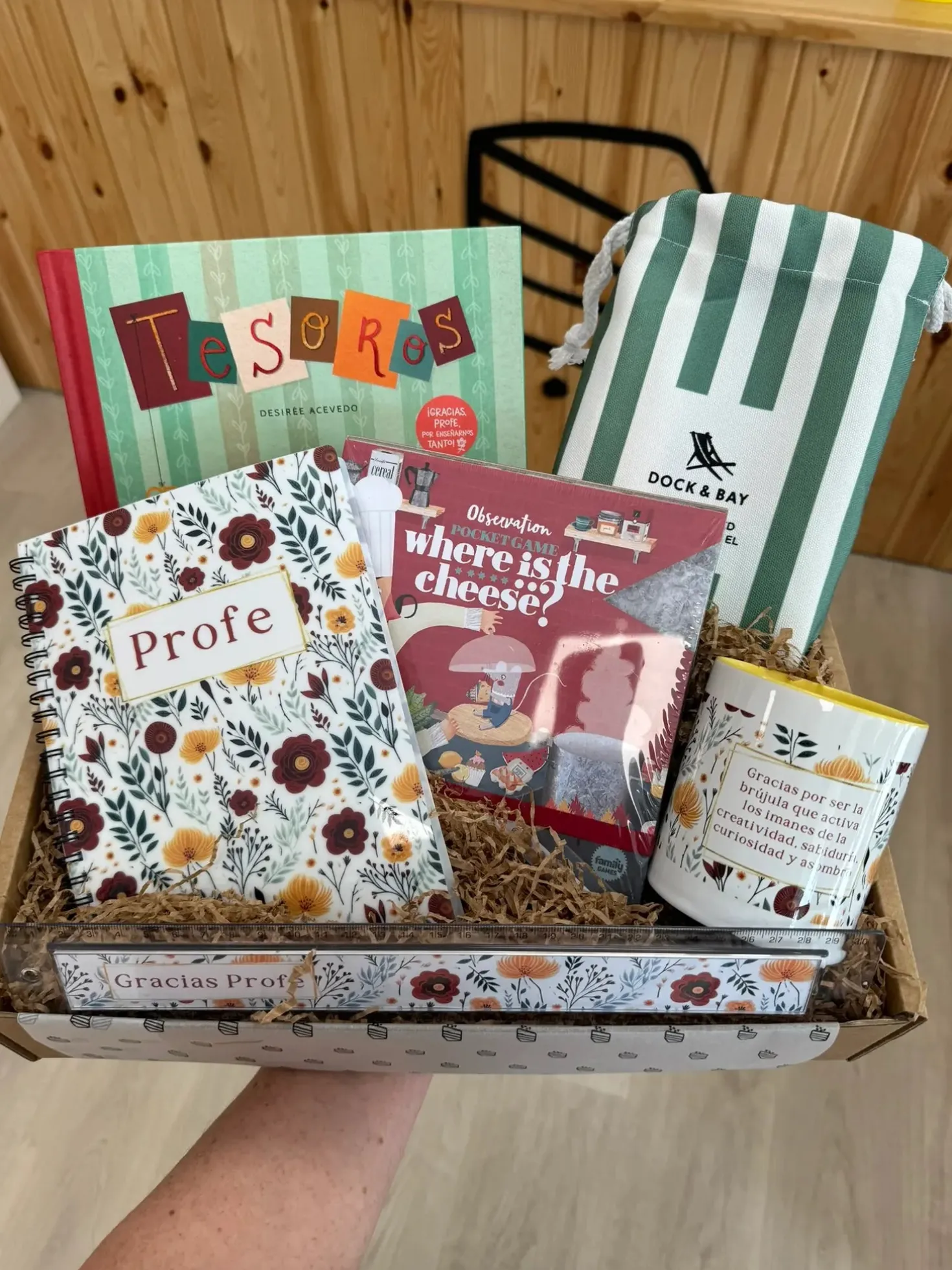 Cesta para Profes · Personalizada XL