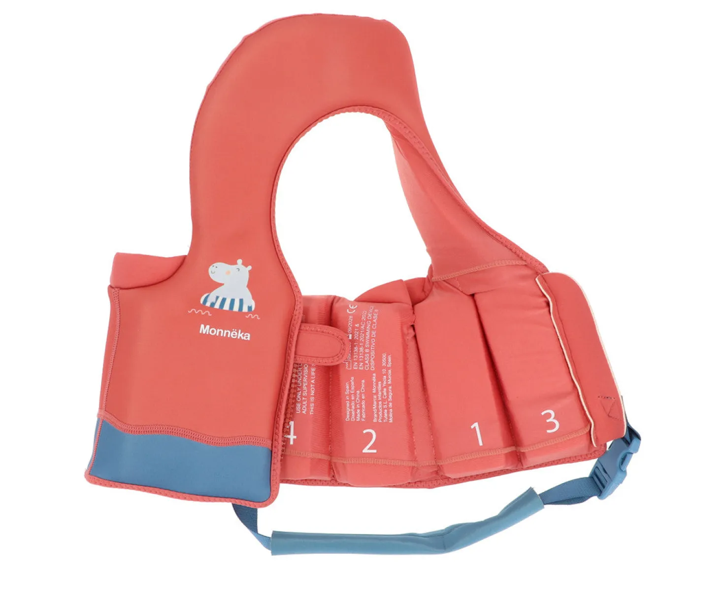 Chaleco Flotador Aprendizaje 1-2 años · Hippos