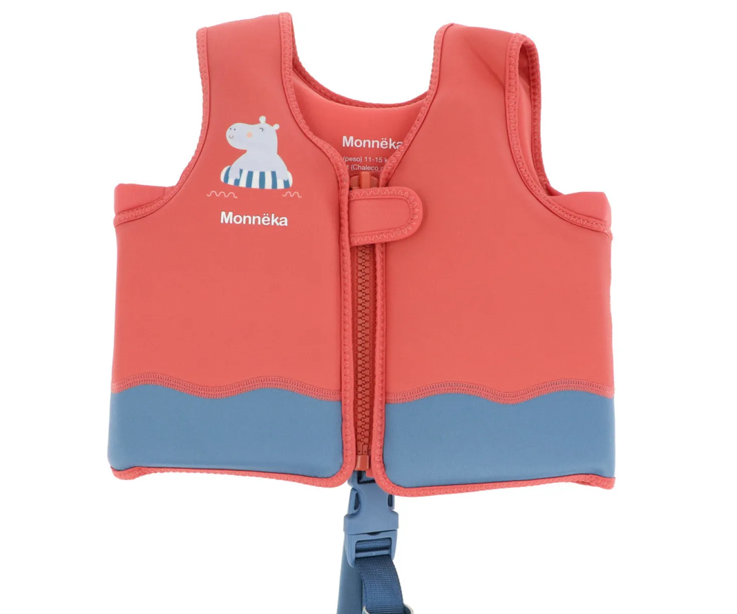 Chaleco Flotador Aprendizaje 2-6 años · Hippos