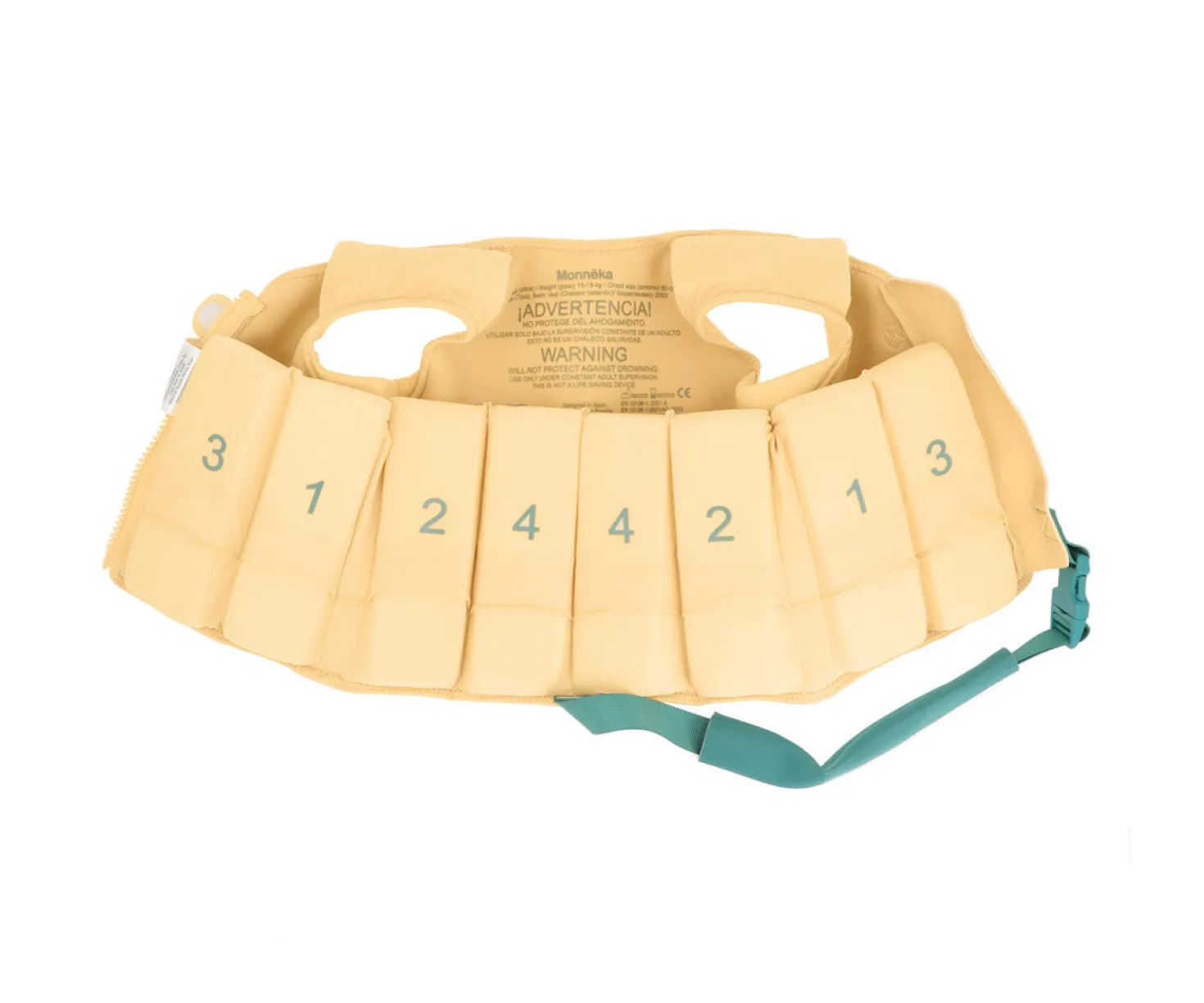 Chaleco Flotador Aprendizaje 2-6 años · Whale Teal