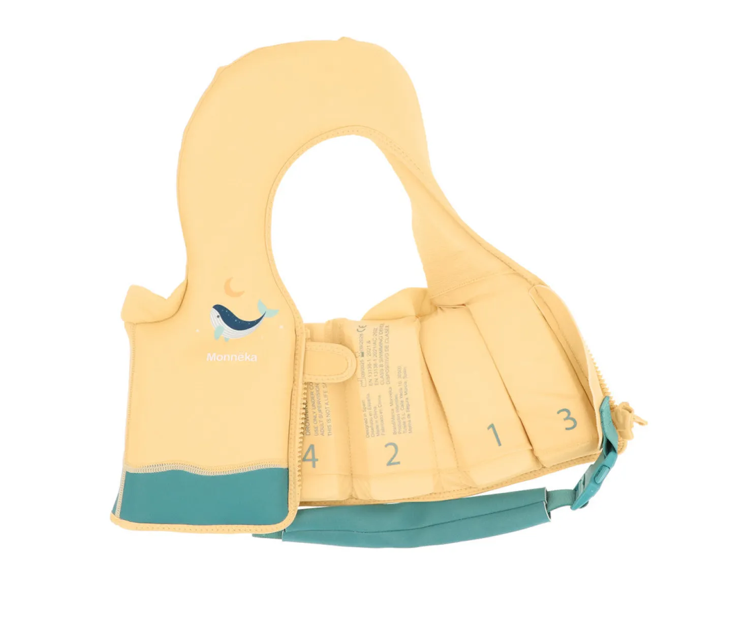 Chaleco Flotador Aprendizaje 1-2 años · Whale Teal