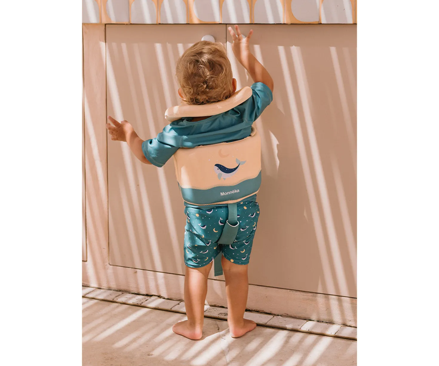 Chaleco Flotador Aprendizaje 1-2 años · Whale Teal