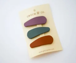 Clips para Pelo Snap Matte Fern-Spice-Burlwood