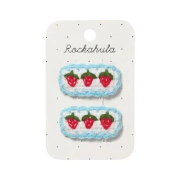 Clips Pelo · Crochet Strawberry