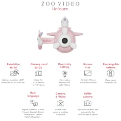 Cámara de Video Zoo Unicorn · The Zoofamily