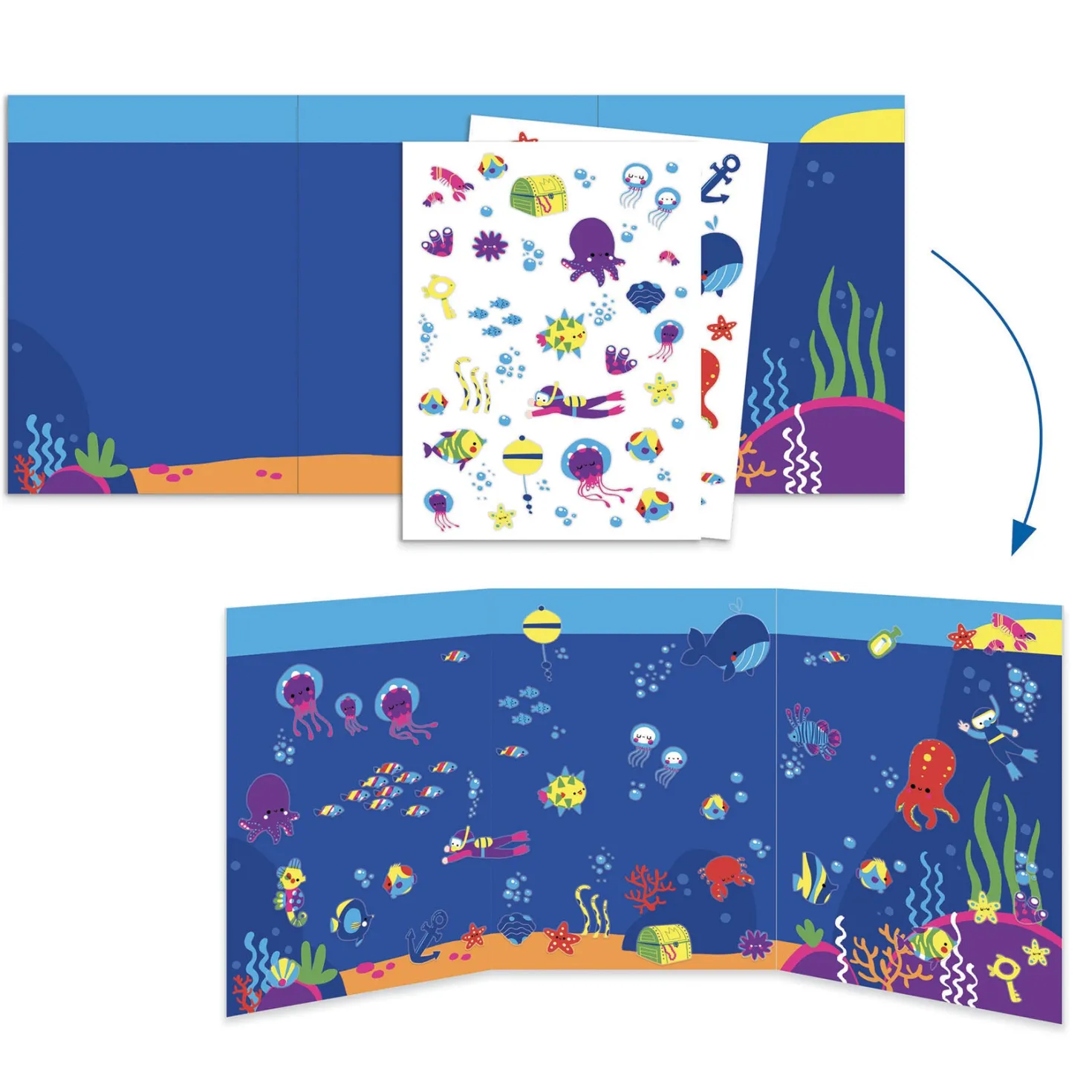 Cofre multiactividad El mar y sus maravillas · DJECO