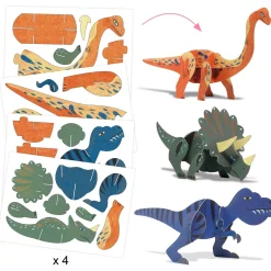 Cofre multiactividad El mundo de los dinosaurios · DJECO