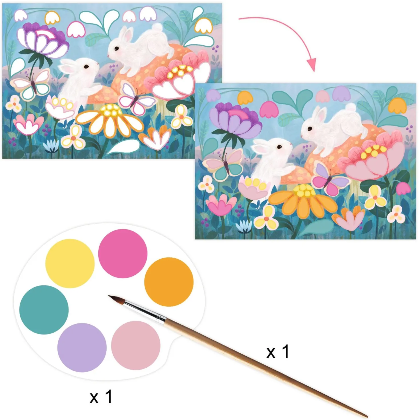 Cofre multiactividad Fluffy box · DJECO