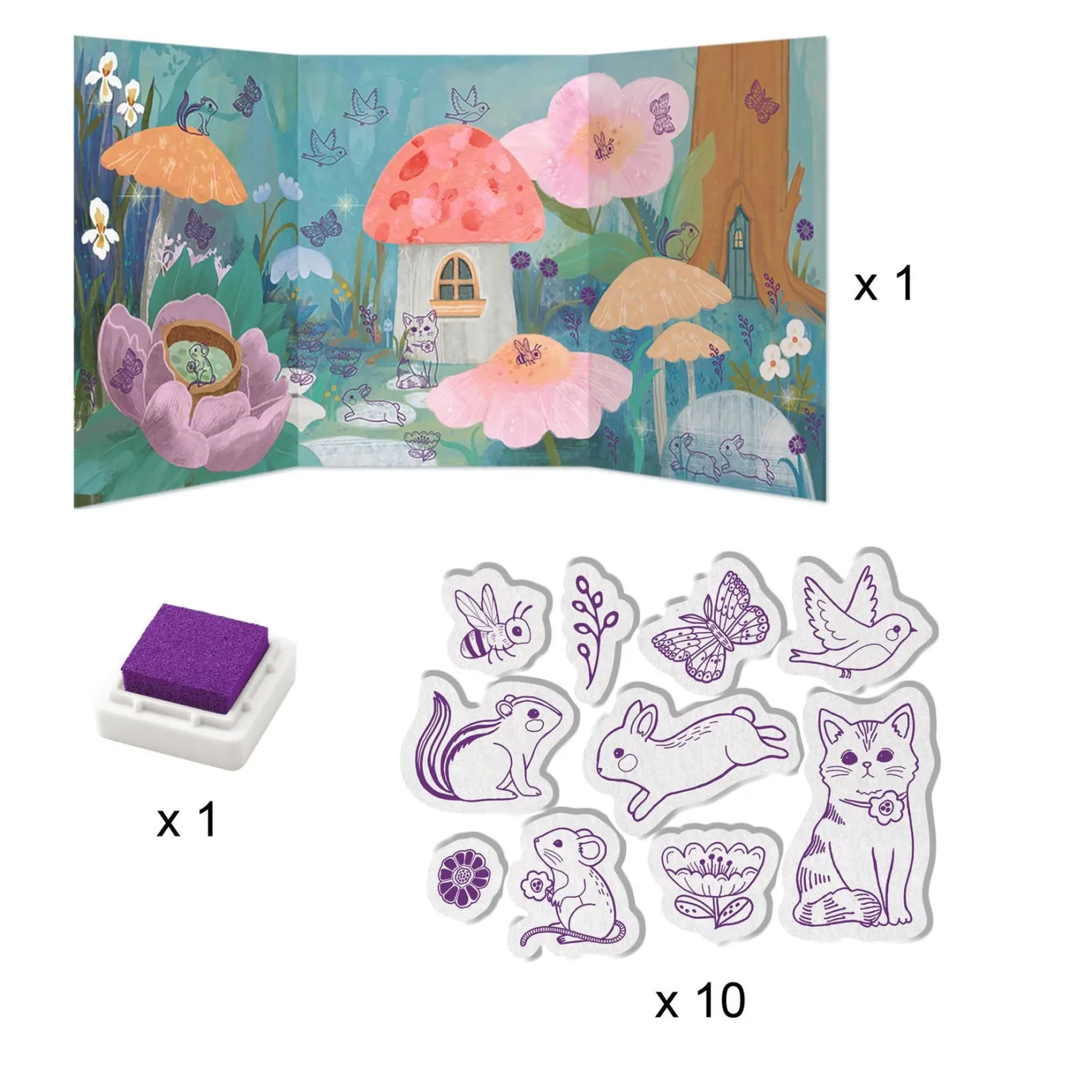 Cofre multiactividad Fluffy box · DJECO