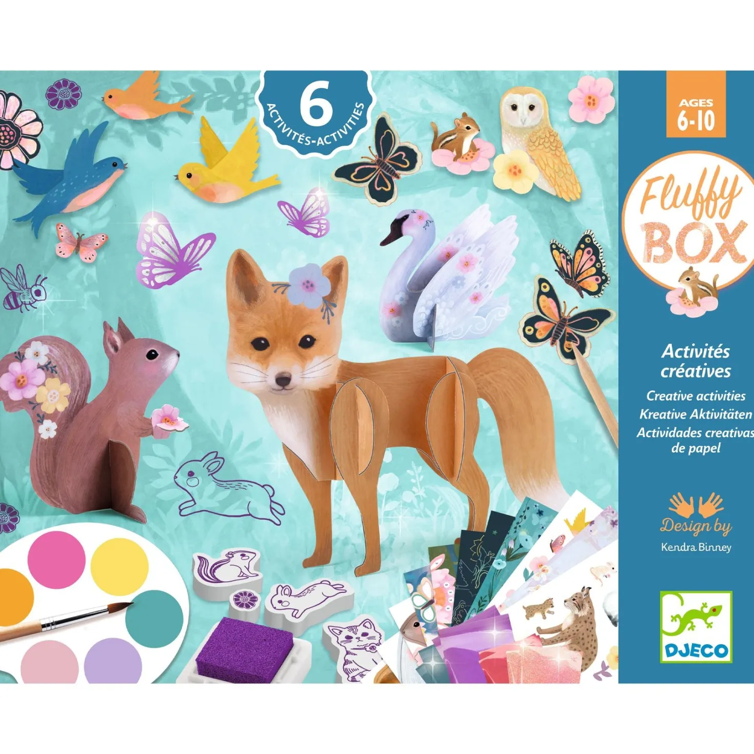 Cofre multiactividad Fluffy box · DJECO