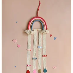 Colgador Clips Pelo · Bright Rainbow Drops