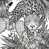 Colorea por arte de magia · Animales Salvajes