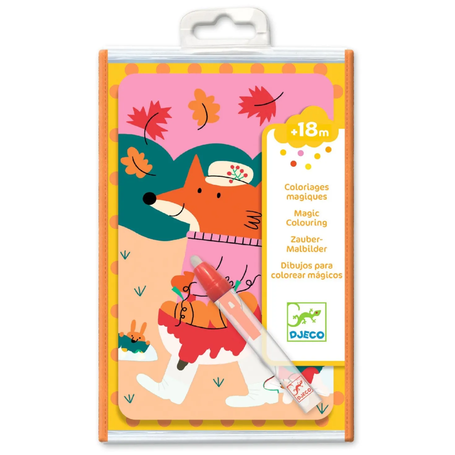 Colorear con agua 4 temporadas · DJECO