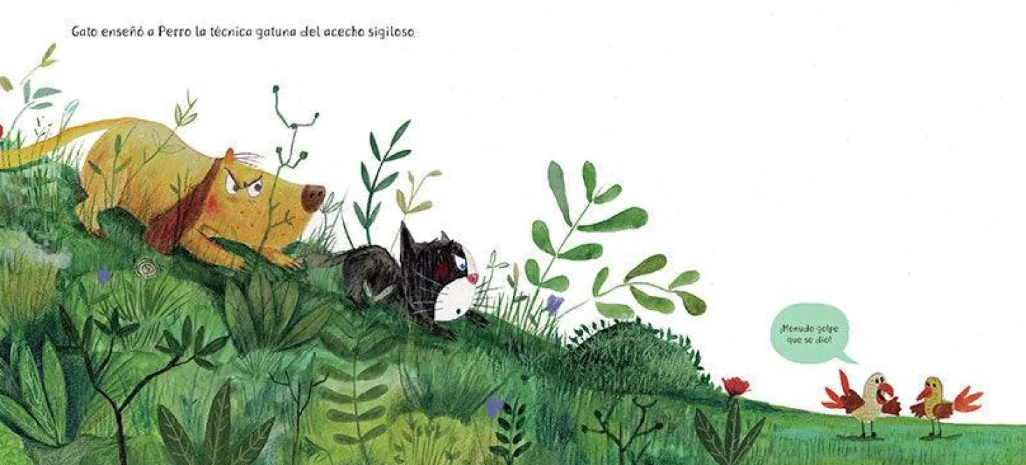 Como el perro y el gato