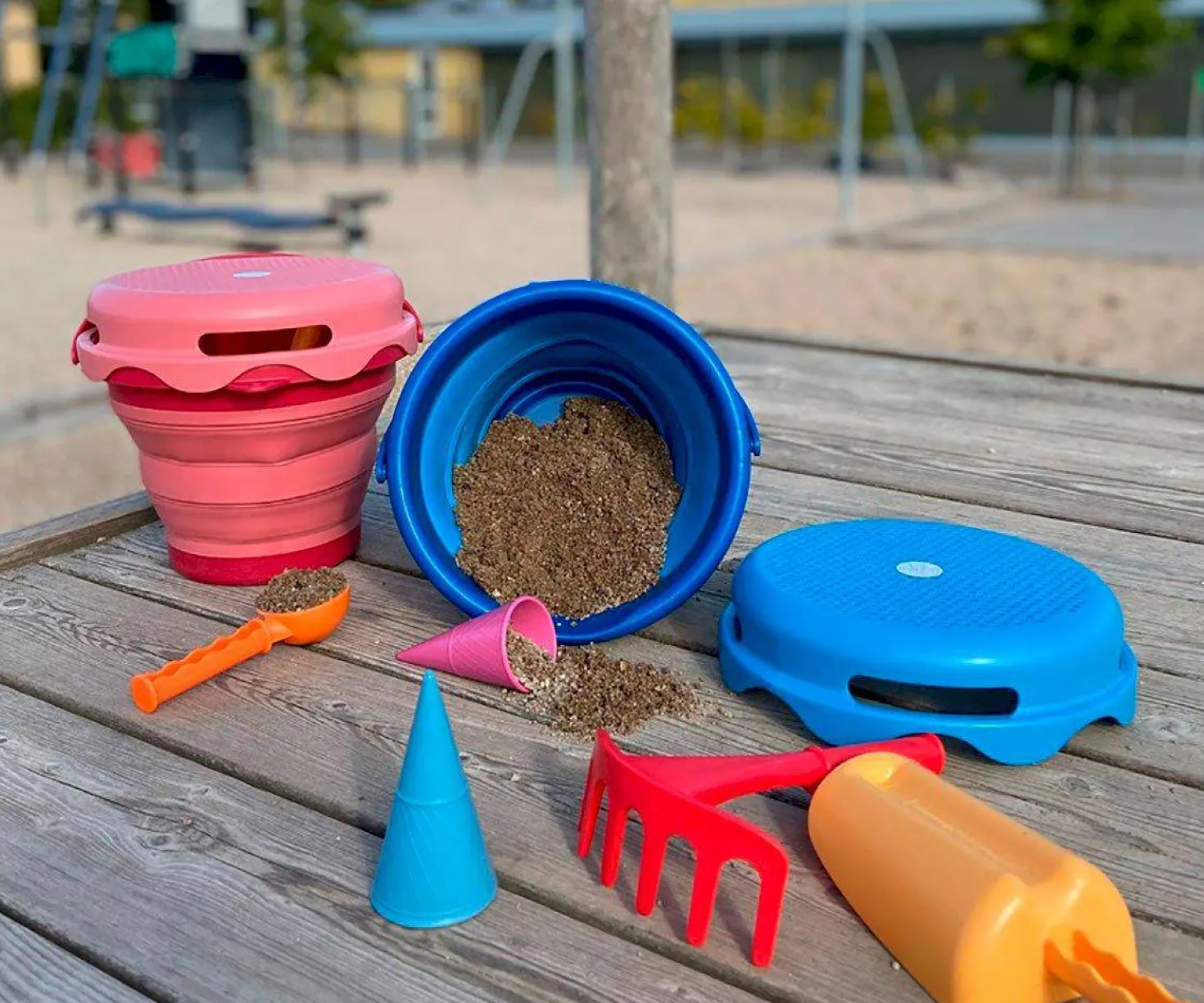 CompacToys Playa 7 en 1 · Rosa