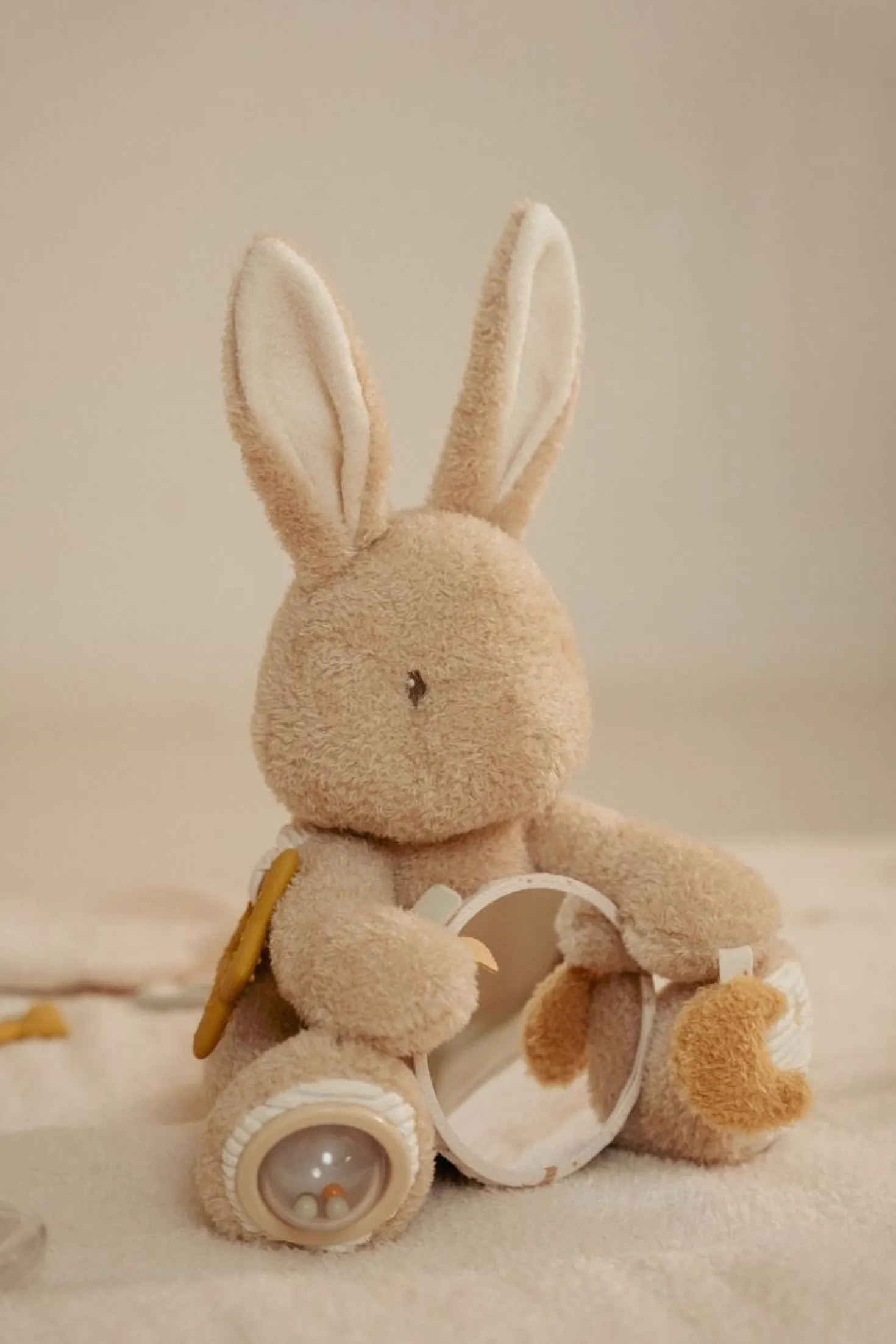 Conejo de actividades Newborn Natural · Little Dutch
