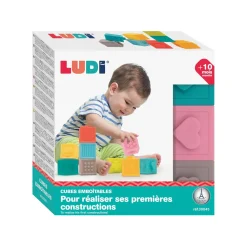 Conjunto 9 cubos apilables · Ludi
