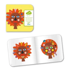 Crear con pegatinas La Peluquería DJECO