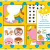 Crear con pegatinas Me gustan los animales DJECO