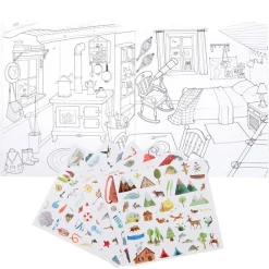 Cuaderno de pegatinas El Explorador · Moulin Roty