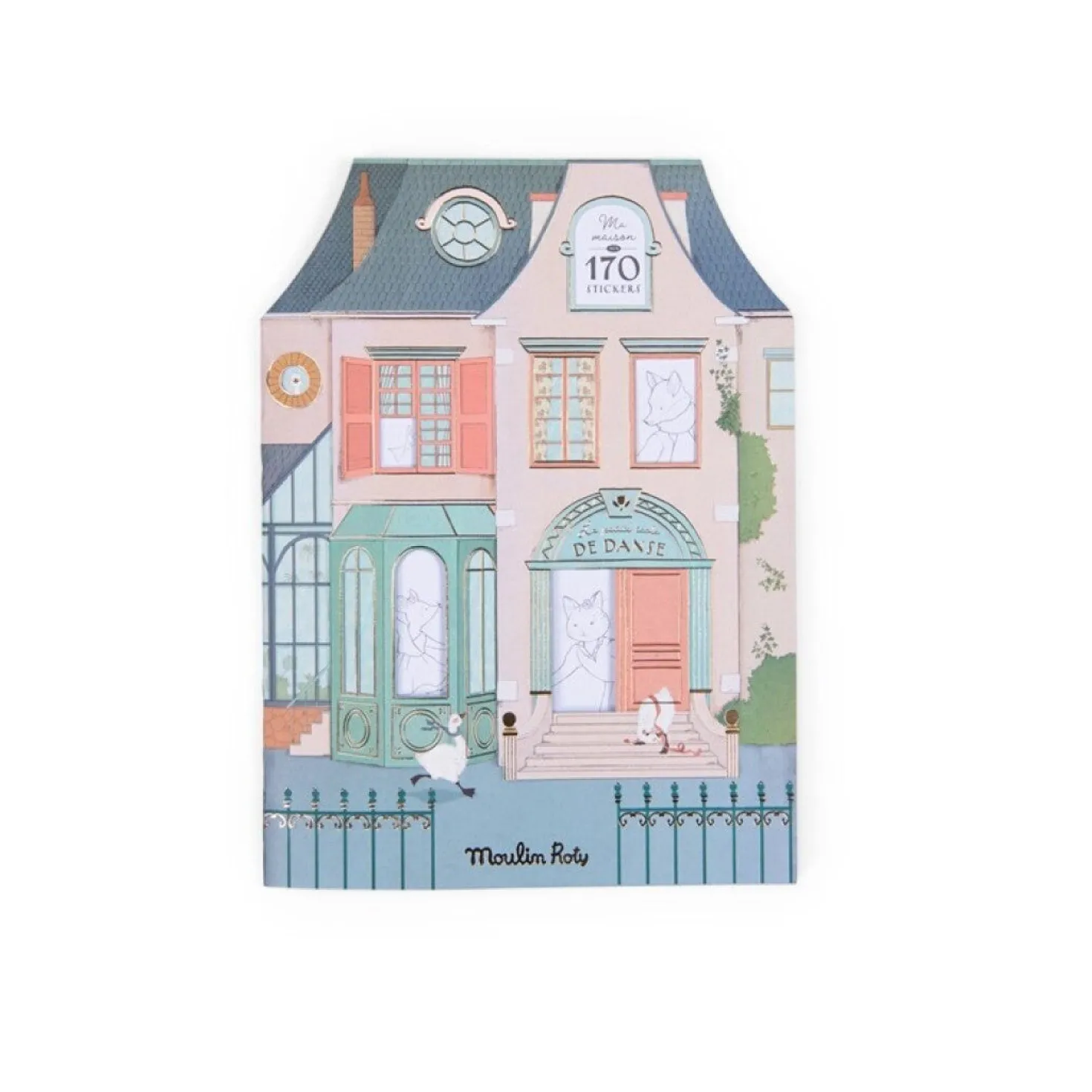 Cuaderno de pegatinas Escuela de Baile · Moulin Roty