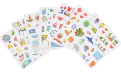 Cuaderno de pegatinas Gran Familia · Moulin Roty