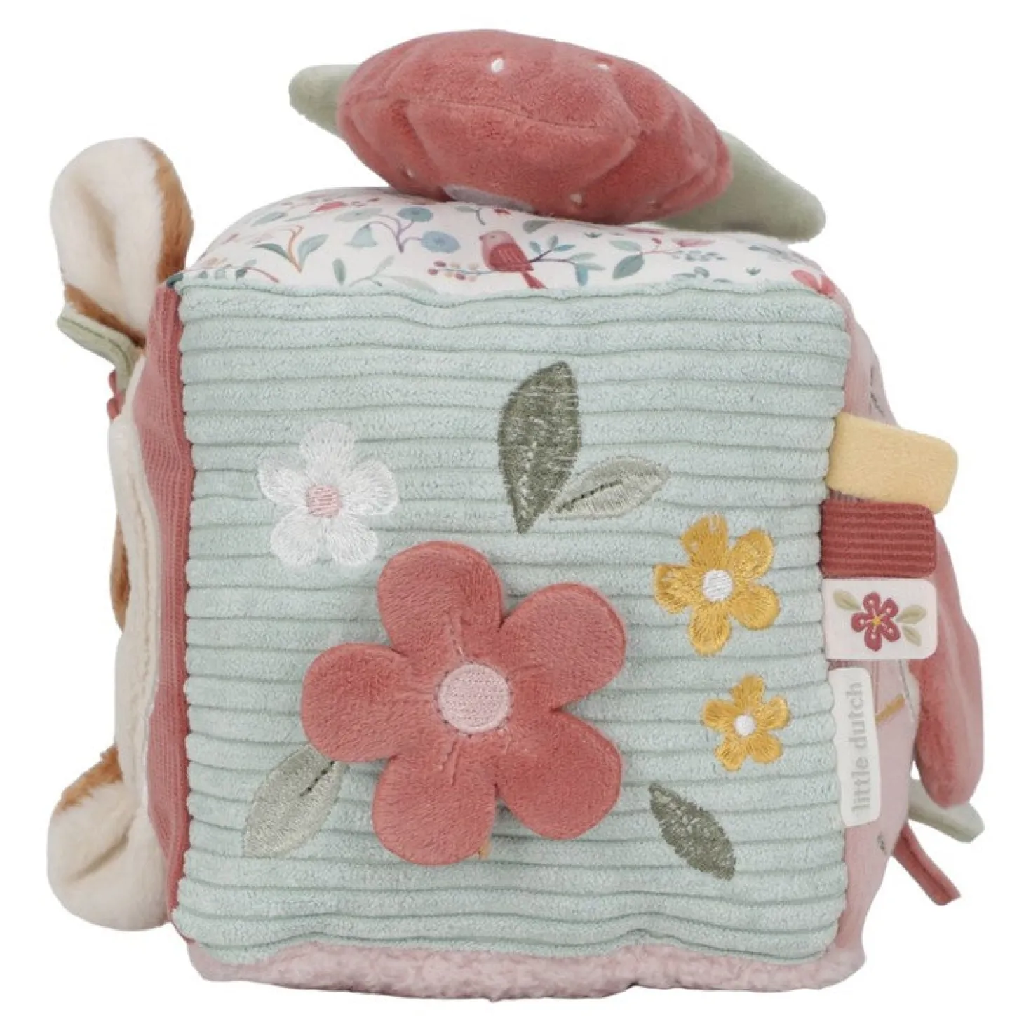 Cubo Blandito de Actividades Fairy Garden · Little Dutch