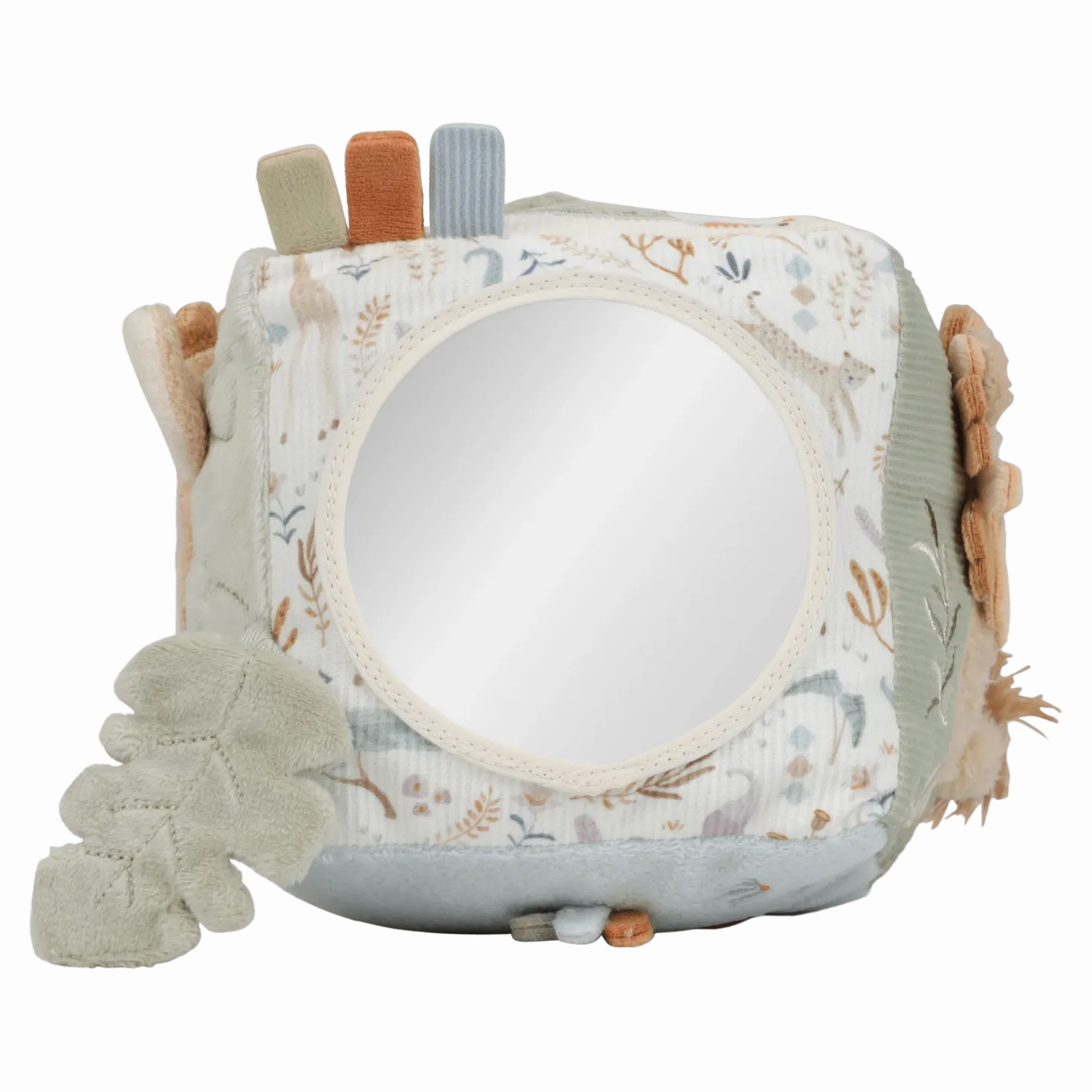 Cubo Blandito de Actividades Safari Friends · Little Dutch