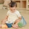 Cubo encaja pañuelos Montessori · Plantoys