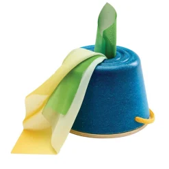 Cubo encaja pañuelos Montessori · Plantoys