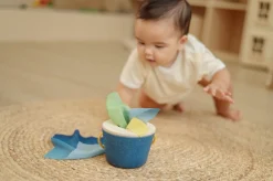 Cubo encaja pañuelos Montessori · Plantoys