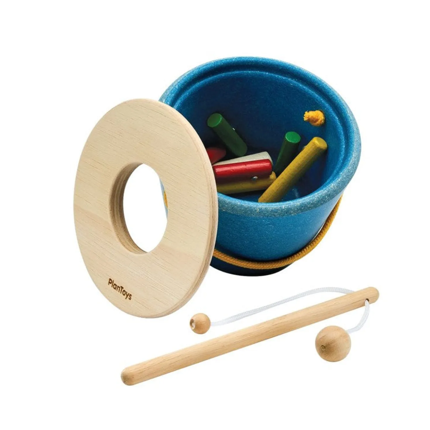 Cubo pesca los troncos · Plantoys