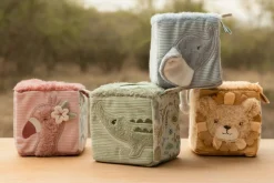 Cubos Blanditos Apilables Safari Friends · Little Dutch