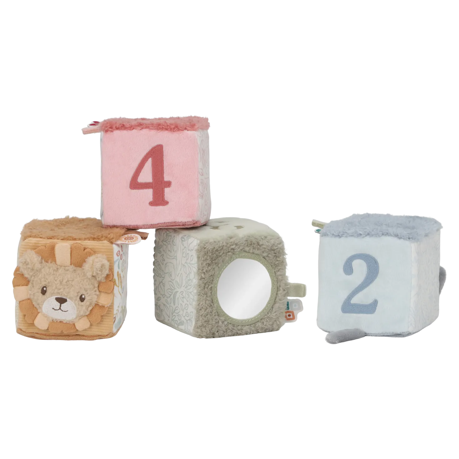 Cubos Blanditos Apilables Safari Friends · Little Dutch