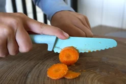 Cuchillo Classic Seguro para Niños KLYV Lime · Skagfa