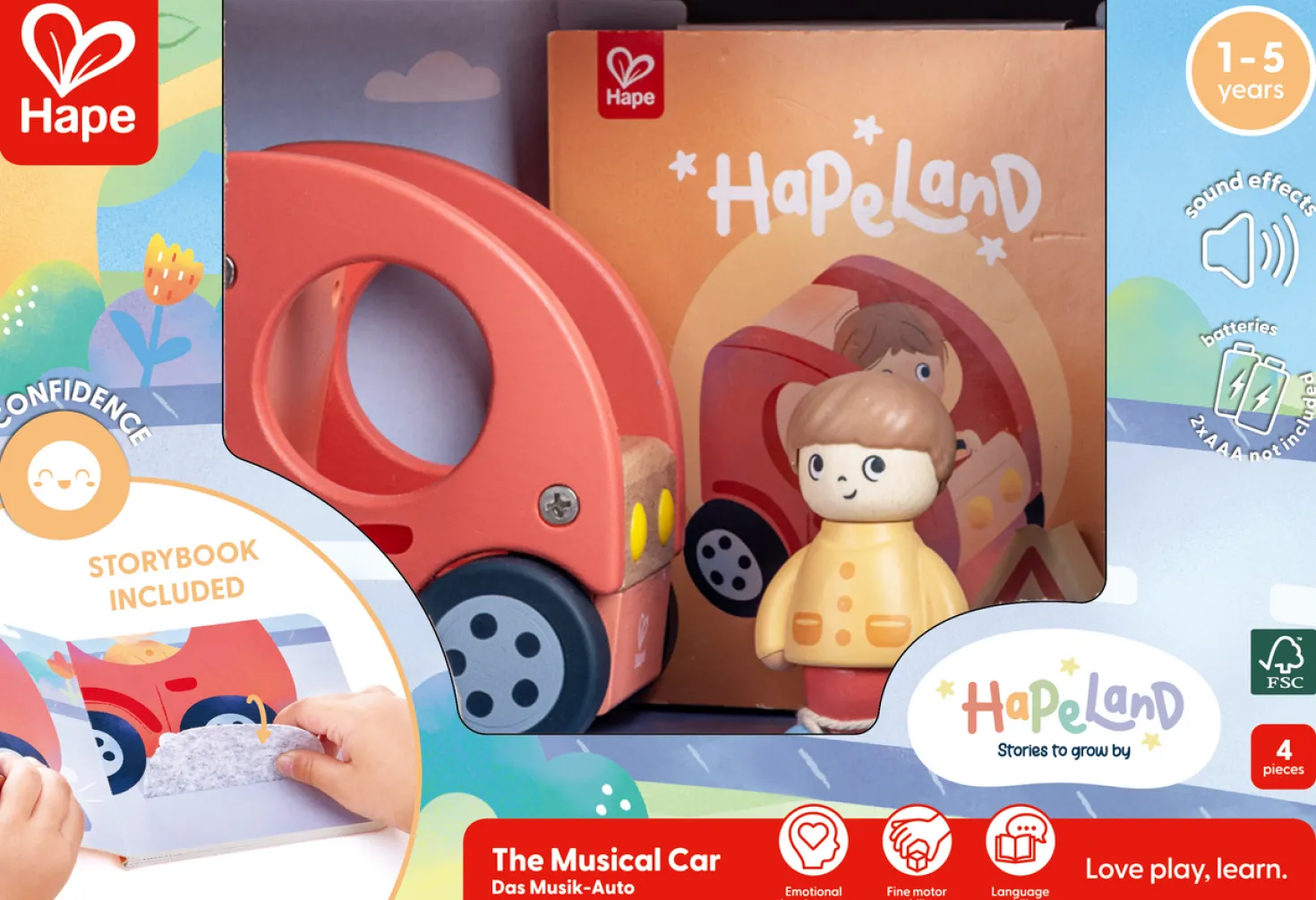 El coche musical · Hape