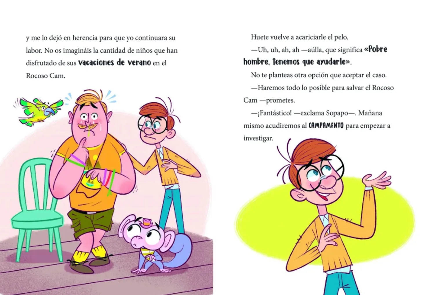 El detective Sopapo y tú 3 - El caso del campamento de verano