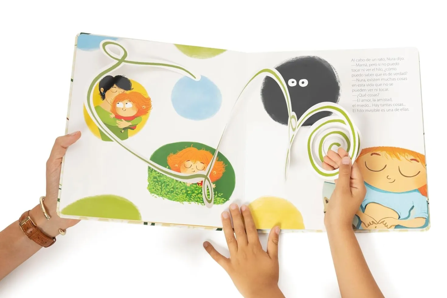 El hilo invisible (un increíble pop-up)