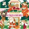 El taller de Papá Noel-Libro de adviento desplegable