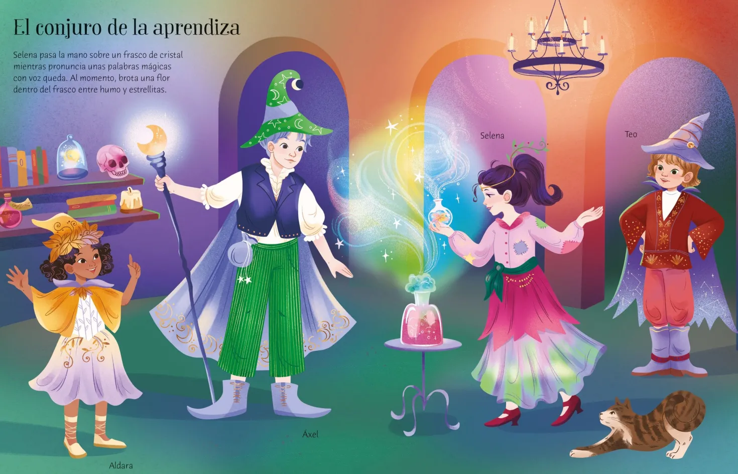 El vestuario en pegatinas - Hechiceras y Magos