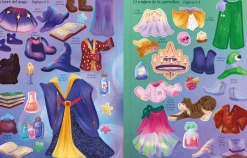 El vestuario en pegatinas - Hechiceras y Magos