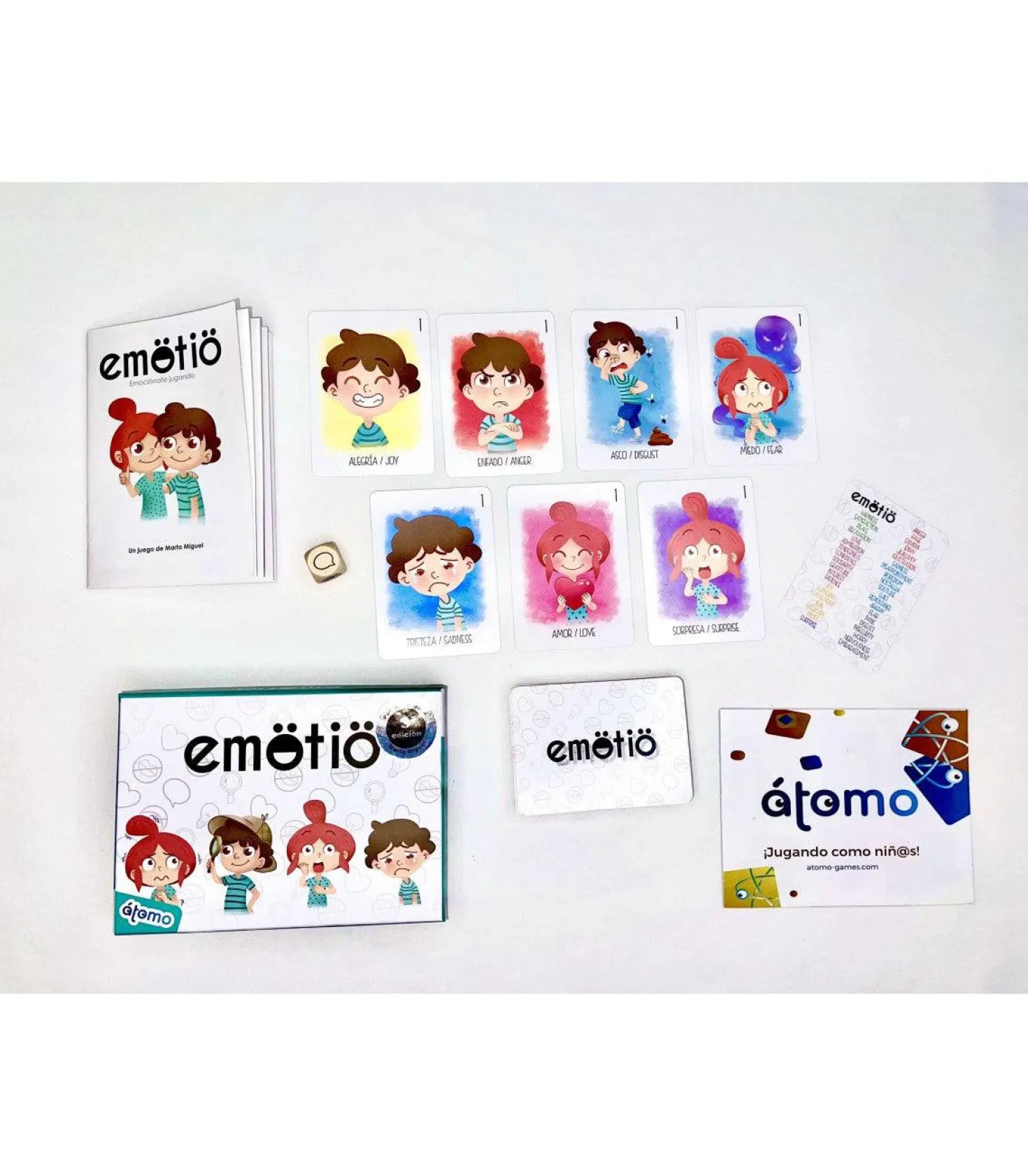 Emotio · Átomo