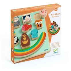 Encajable Puzz & Boom Rainbow · DJECO
