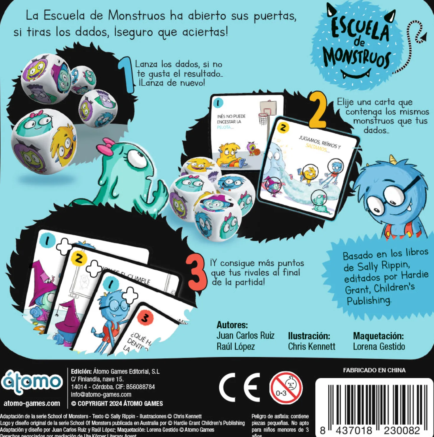 Escuela de monstruos · Átomo