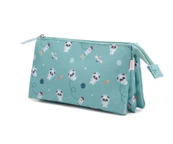 Estuche 3 compartimentos Pandas in Space
