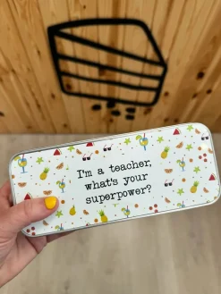 Estuche de lata vintage personalizable · Happy Summer